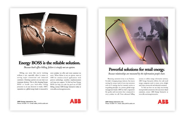 ABB Energy Interactive ad campaign image